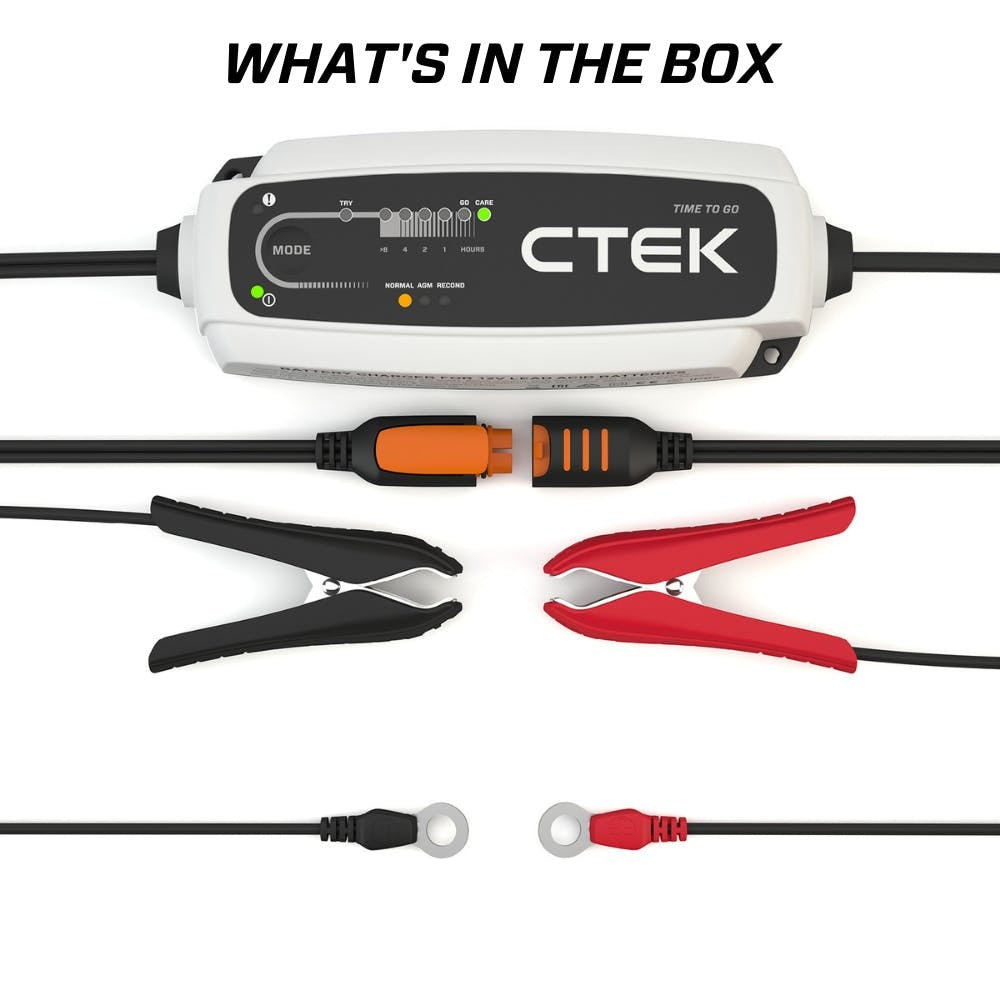 C-TEK 40-255 CT5 TIME TO GO
