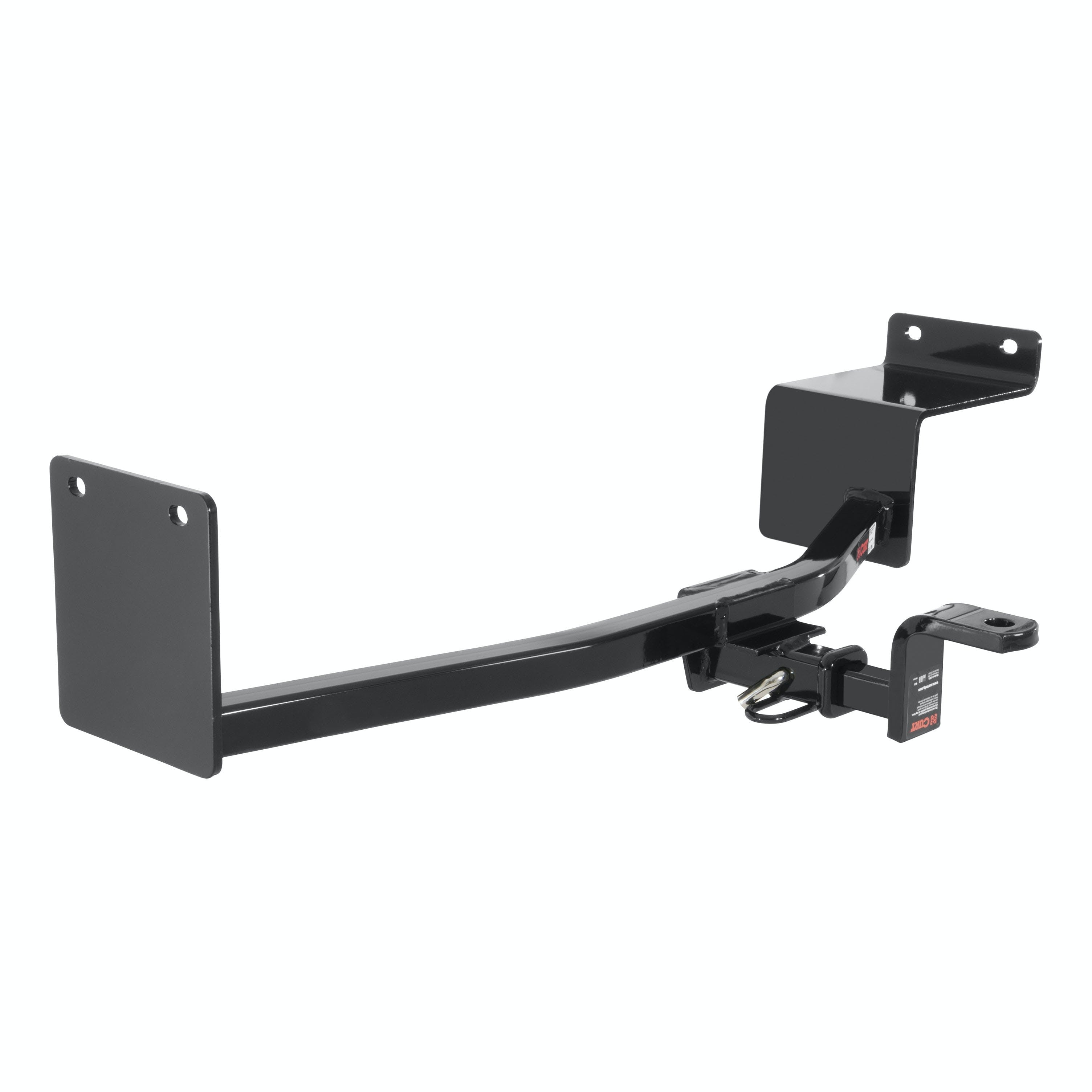 CURT 110943 Class 1 Trailer Hitch, 1-1/4 Ball Mount, Select Hyundai Accent, Kia Rio