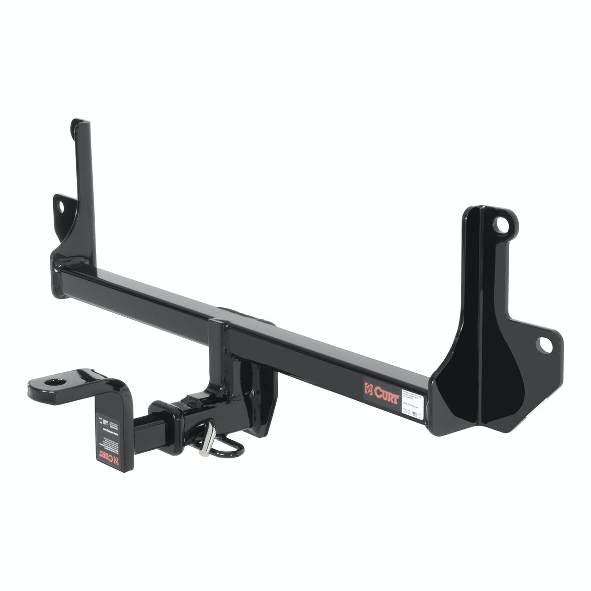 CURT 111843 Class 1 Trailer Hitch, 1-1/4 Ball Mount, Select BMW 1 Series M, 128i, 135i