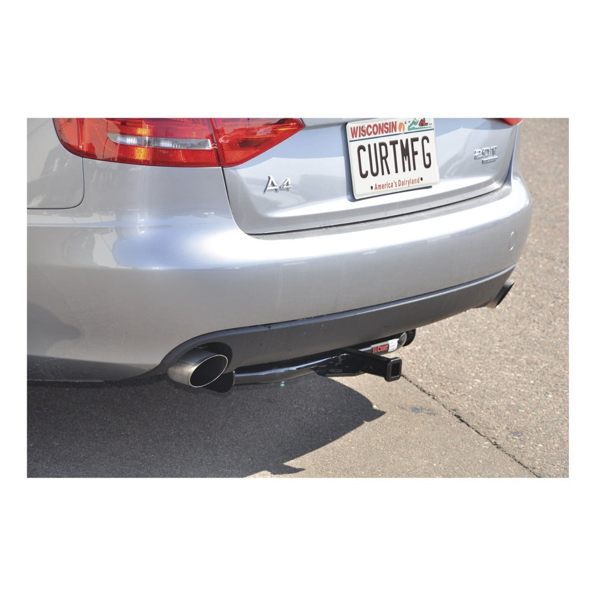 CURT 111953 Class 1 Trailer Hitch, 1-1/4 Ball Mount, Select Audi A4 Quattro, Allroad