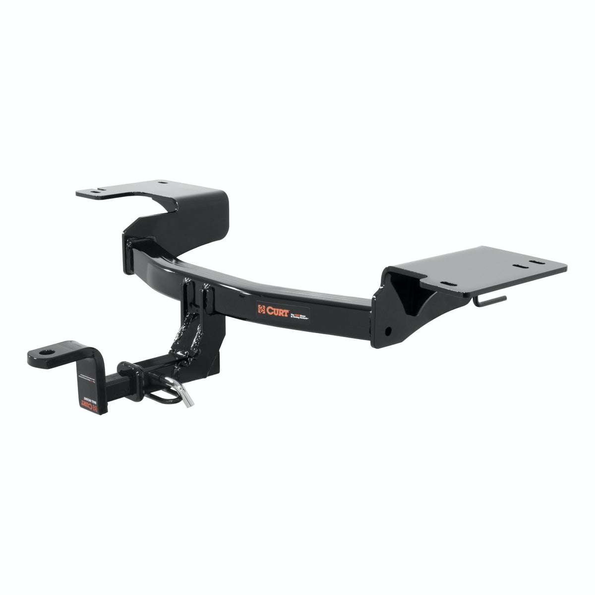 CURT 113473 Class 1 Trailer Hitch, 1-1/4 Ball Mount, Select Fiat 500