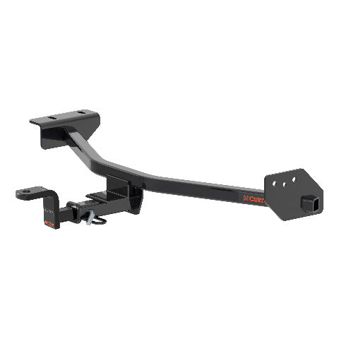 CURT 116483 Class 1 Trailer Hitch with Ball Mount, 1-1/4-In Receiver, Fits Select Nissan Leaf