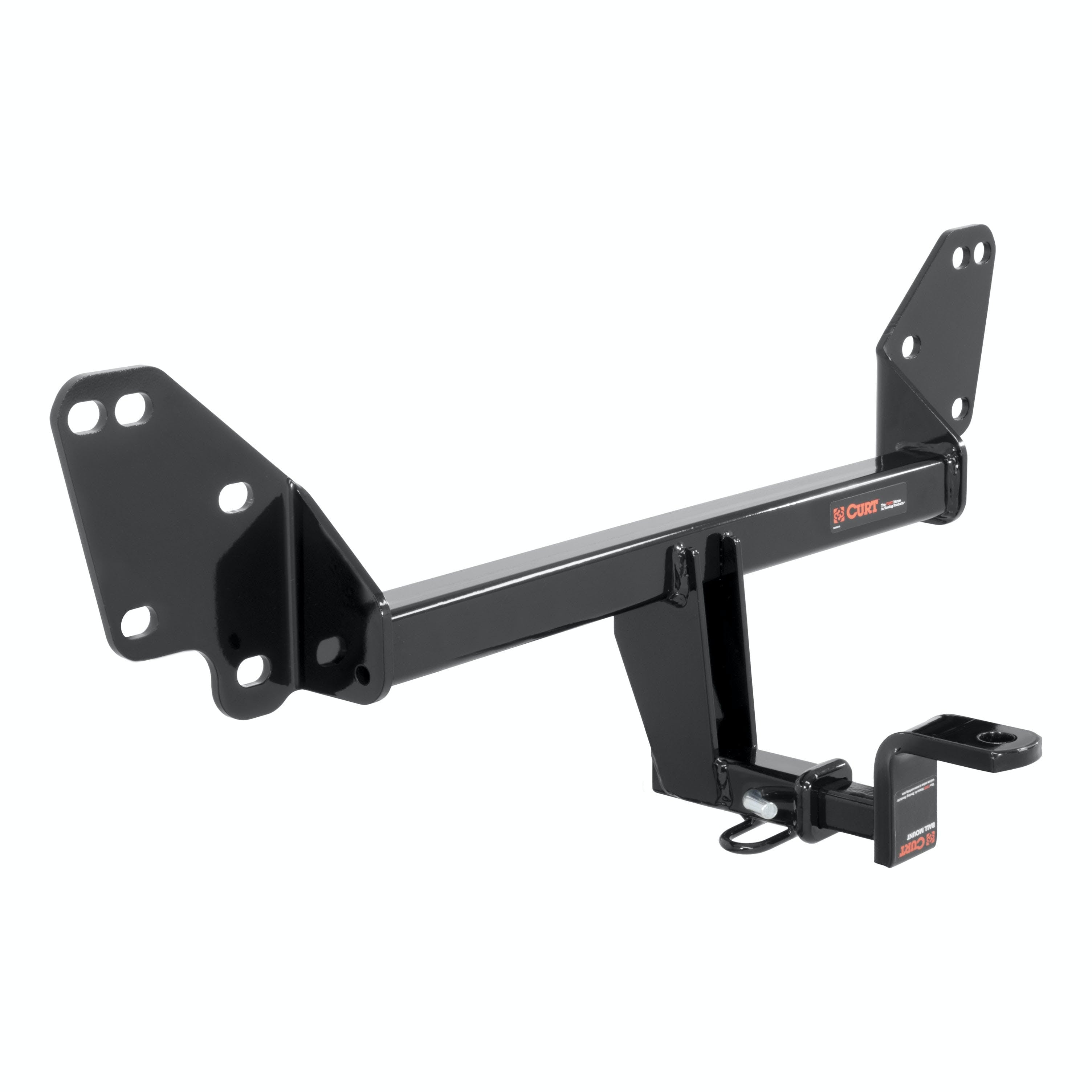 CURT 119003 Class 1 Hitch, 1-1/4 Ball Mount, Select Camaro, Cadillac CTS (Fascia Trimming)