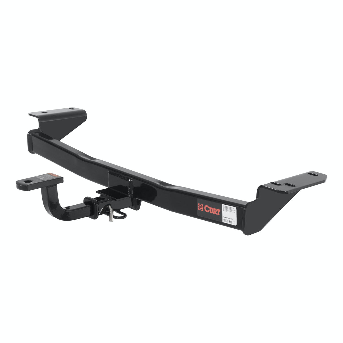 CURT 120303 Class 2 Trailer Hitch, 1-1/4 Ball Mount, Select Hyundai Tucson, Kia Sportage