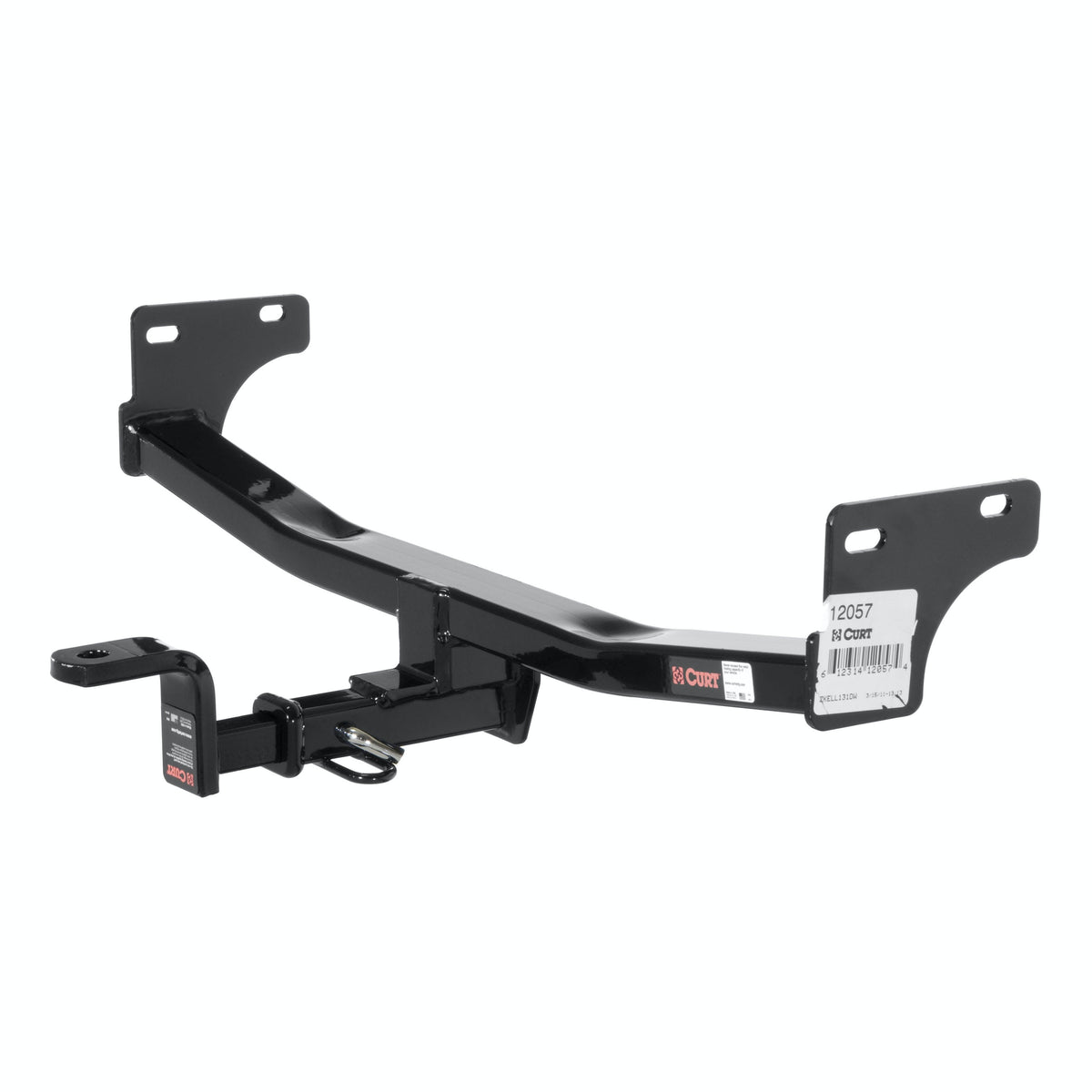 CURT 120573 Class 2 Trailer Hitch, 1-1/4 Ball Mount, Select Jeep Compass, Patriot