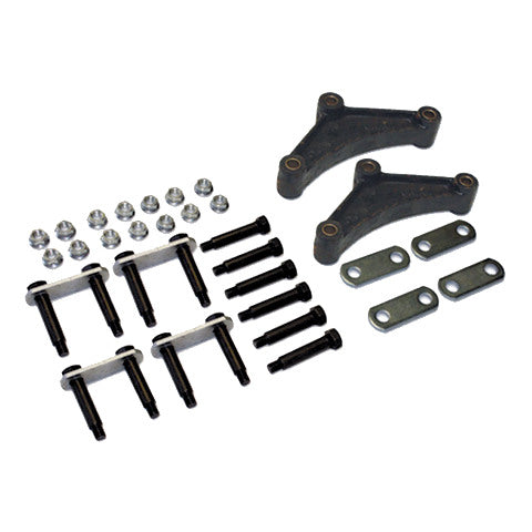 CURT 121099LRV Tandem Axle AP Kit with Long Equalizer and Standard Bolts