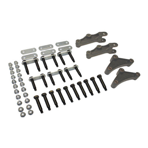 CURT 121100LRV Triple Axle AP Kit with Standard Equalizer and Standard Bolts