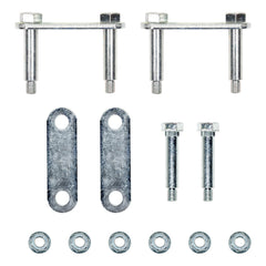 CURT 121101LRV Axle Attaching Parts for 2000-7000-lb. Double-Eye Single Axles - No Equalizer