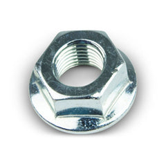 CURT 122103 Hex Flange Nut for Axle Shoulder Bolt - 7/16"-20 Thread End