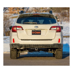 CURT 13206 Class 3 Hitch, 2 Receiver, Select Subaru Outback (Exposed Main Body, Drilling)
