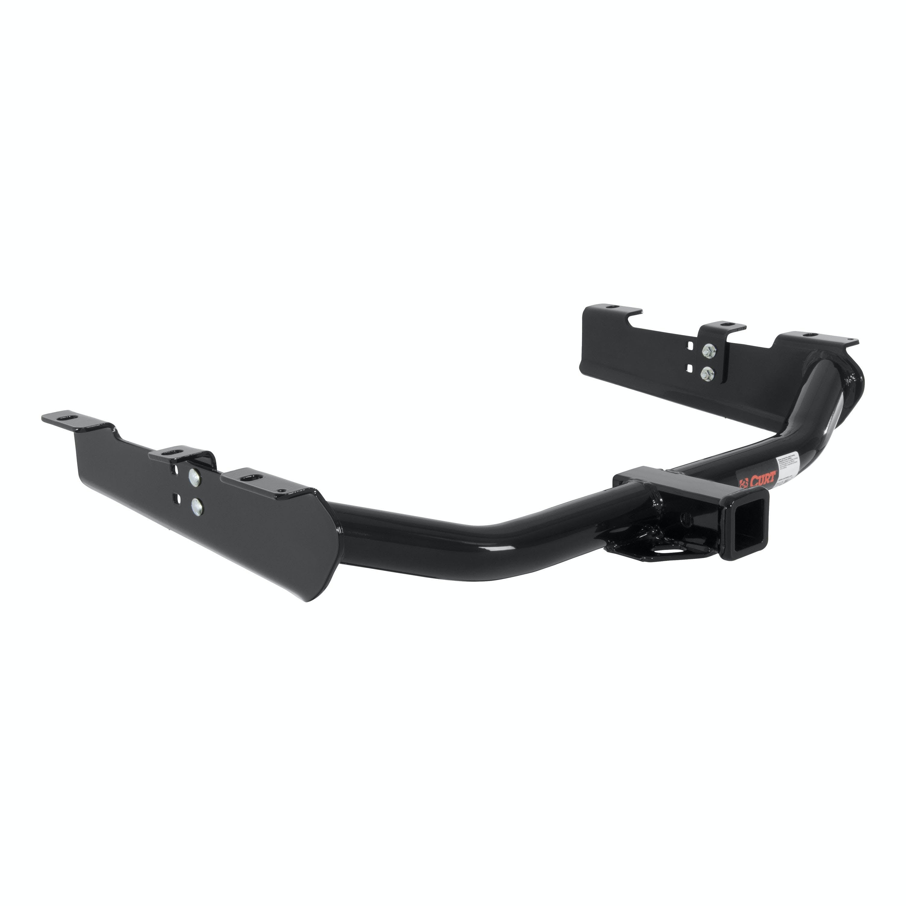 CURT 13211 Class 3 Hitch, 2, Select Silverado, Sierra 2500, 3500 HD (Round Tube Frame)