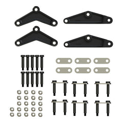 CURT 132698 Triple Axle AP Kit with Long Equalizer and Standard Bolts