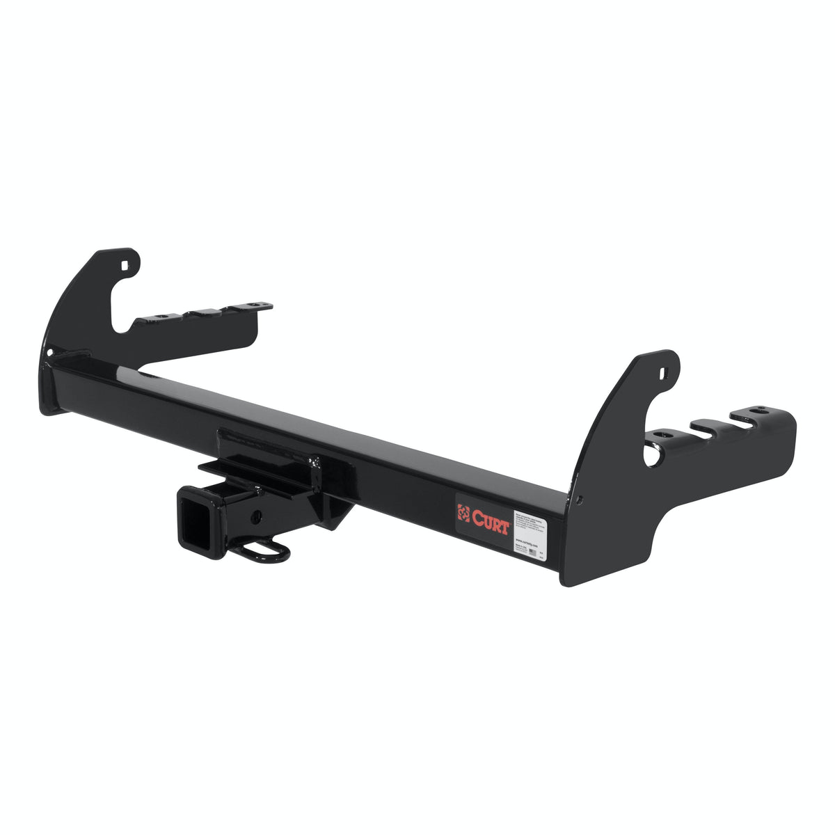 CURT 13280 Class 3 Trailer Hitch, 2 Receiver, Select Dodge Dakota (Square Tube Frame)