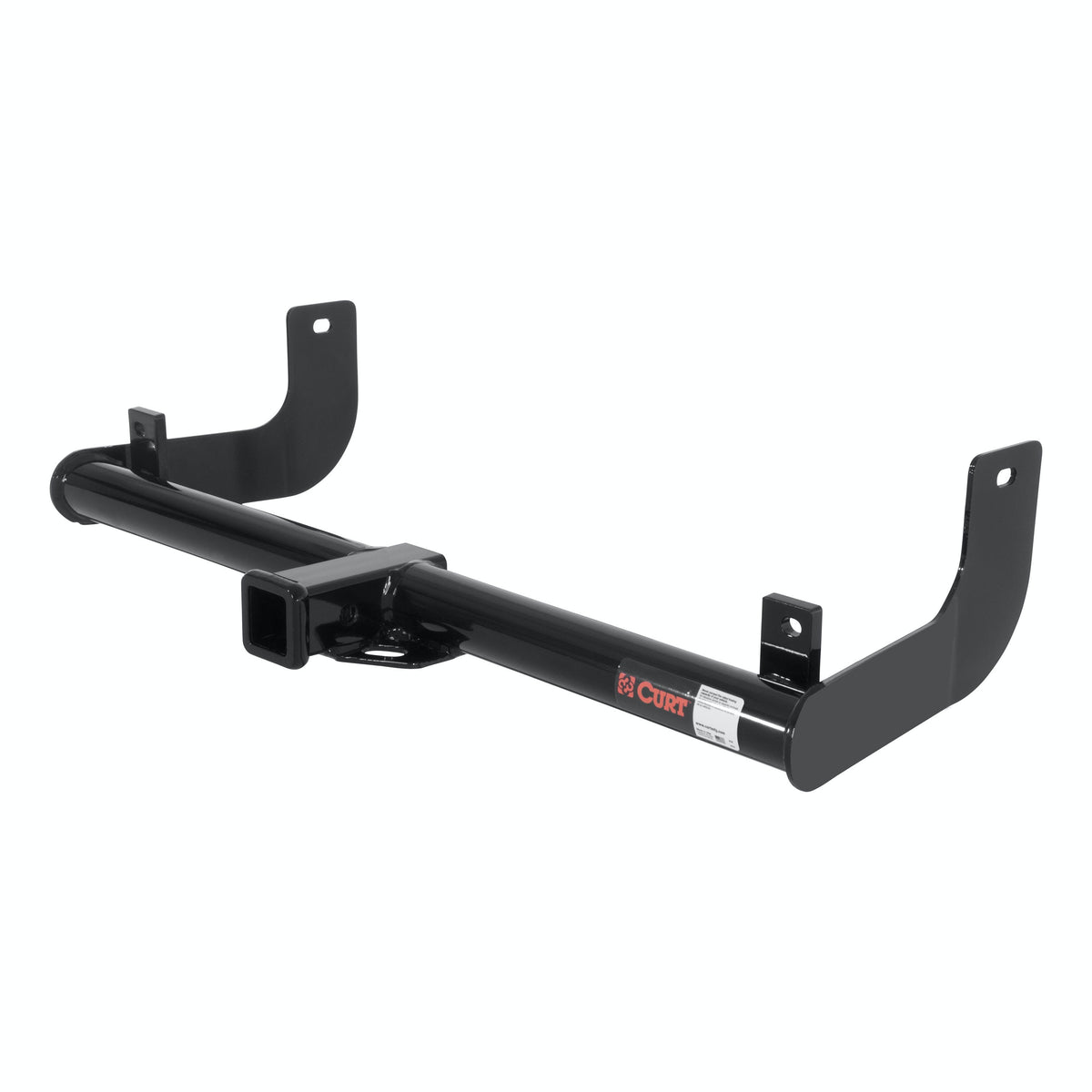 CURT 13371 Class 3 Trailer Hitch, 2 Receiver, Select Ford F-150 (Round Tube Frame)