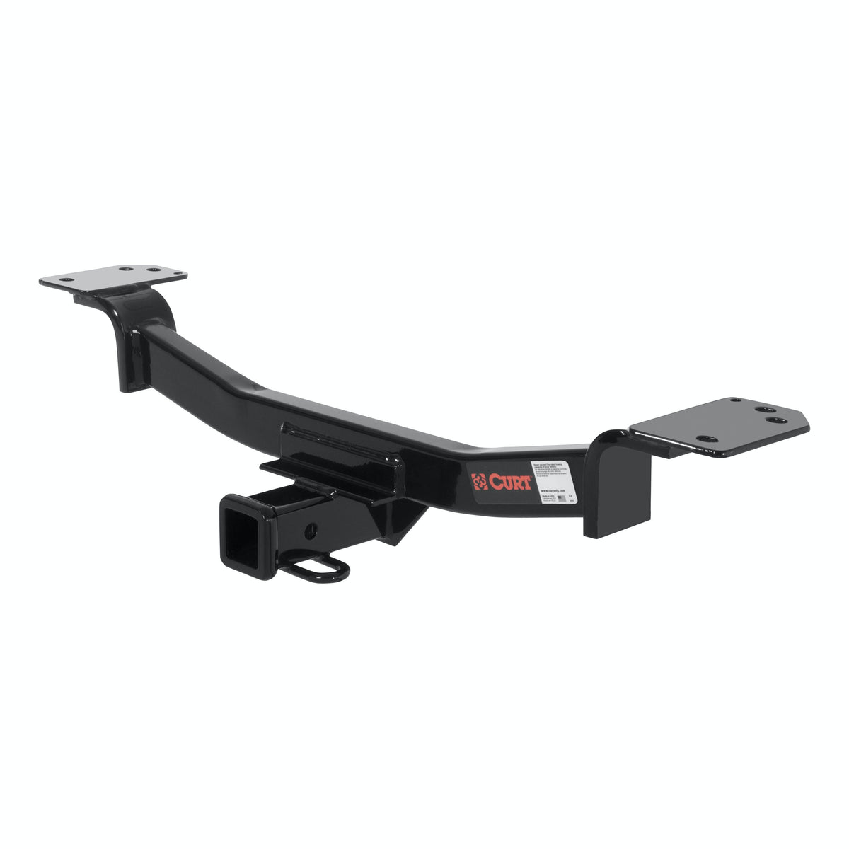 CURT 13526 Class 3 Hitch, 2, Select Hyundai Tucson, Kia Sportage (Concealed Main Body)