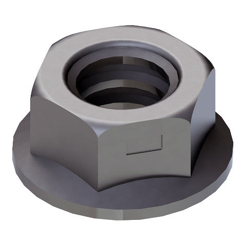 CURT 139725 Hex Flange Nut for Axle U-Bolt - 3/8"-24 Thread End