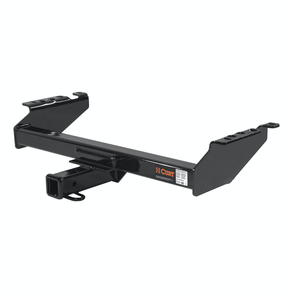 CURT 14001 Class 4 Trailer Hitch, 2 Receiver, Select Dodge, Ram, Ford (Drilling Required)