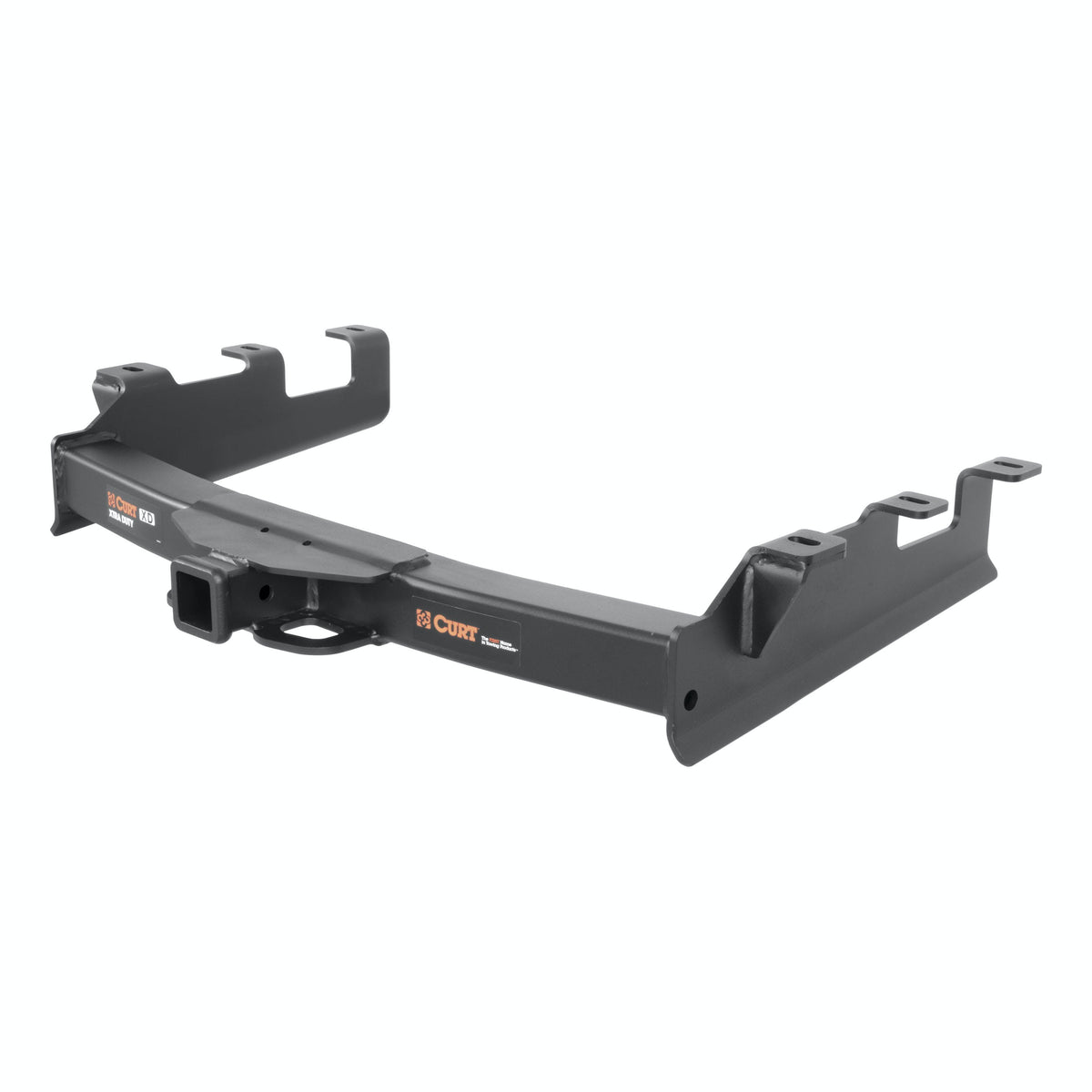 CURT 15302 Xtra Duty Class 5 Hitch, 2 Receiver, Select Silverado, Sierra 2500, 6' Bed