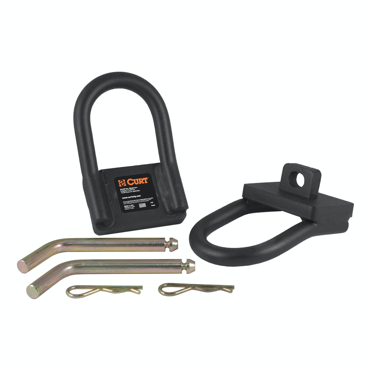 CURT 16000 5th Wheel Safety Chain Anchors