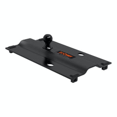 CURT 16055 Bent Plate 5th Wheel Rail Gooseneck Hitch with 2-5/16 Ball, 25K (3 Offset)