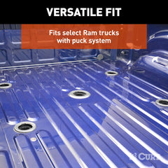 CURT 16058 A25 Sliding 5th Wheel Hitch, 25K, Select Ram 2500, 3500 Puck System