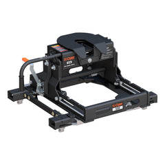 CURT E16 Sliding 5th Wheel Hitch, 16K, Select Silverado, Sierra, 6.5' Bed Puck System 16080