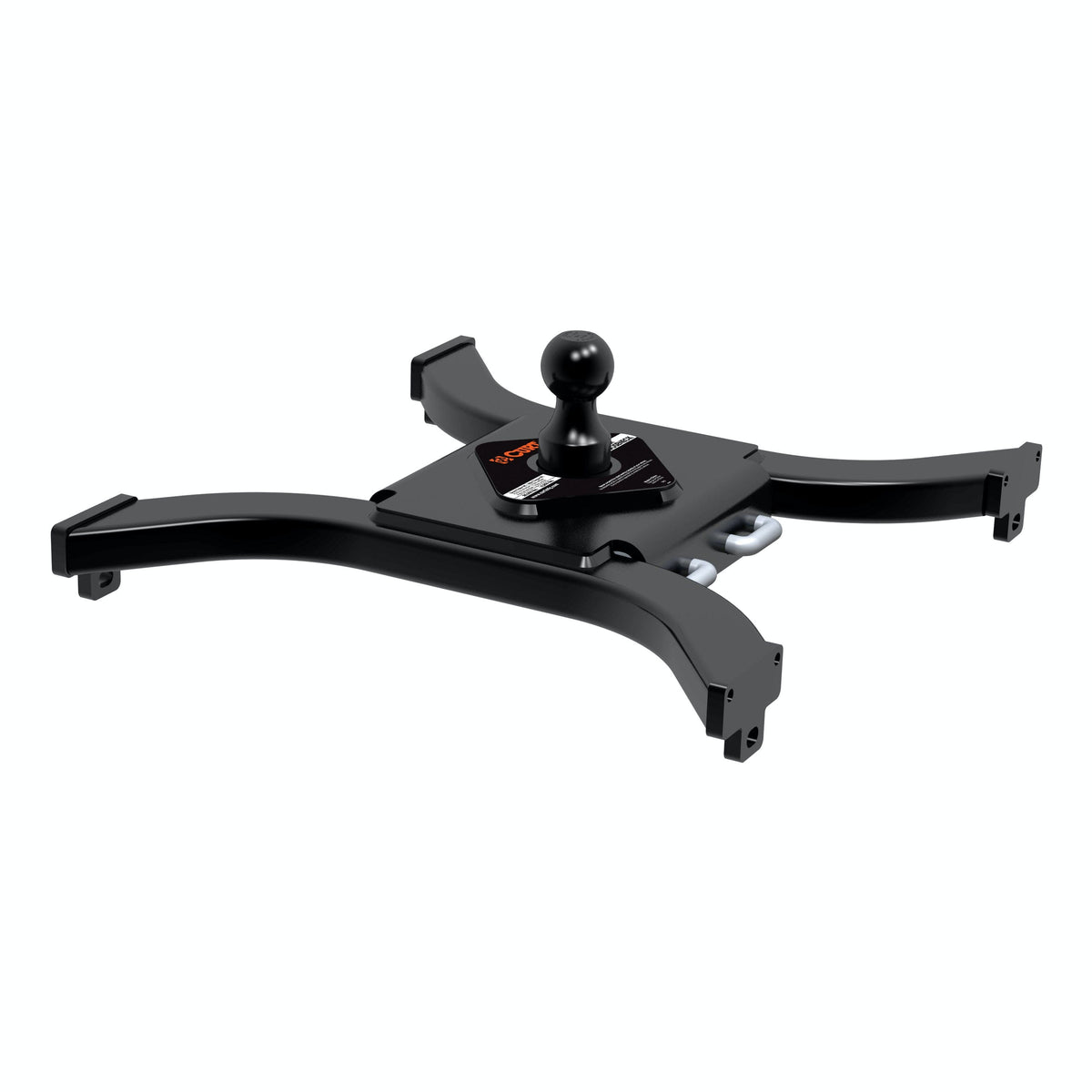CURT 16085 Spyder 5th Wheel Rail Gooseneck Hitch with 2-5/16 Ball, 25K