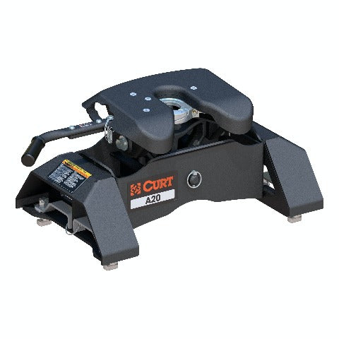 CURT 16092 A20 5th Wheel Hitch, Select Silverado, Sierra 2500, 3500 HD, 8' Bed Puck System