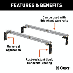 CURT 16101 Universal 5th Wheel Brackets