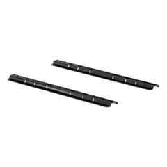 CURT 16104 Universal 5th Wheel Base Rails, 25K (Gloss Black)