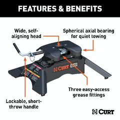 CURT 16130 Q20 5th Wheel Hitch