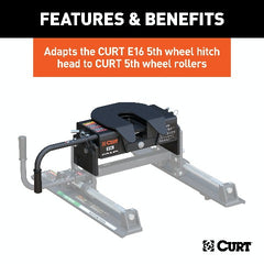 CURT 16505 E16 5th Wheel Hitch Head Adapter