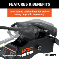 CURT 16520 A16 5th Wheel Hitch Head