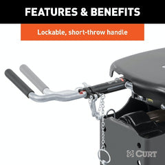 DISCONTINUED - CURT 16545 Q24 5th Wheel Hitch Head