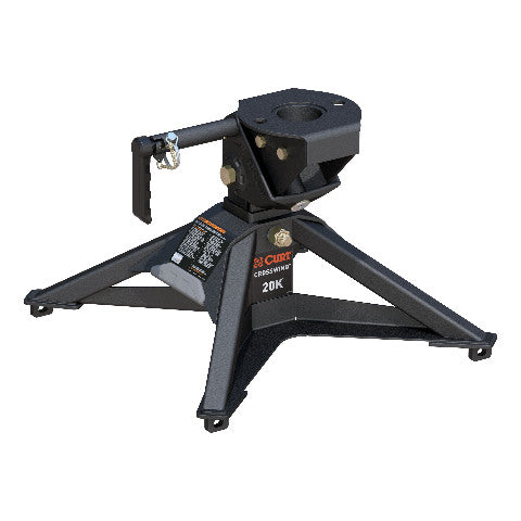 CURT 16600 CrossWing 20K 5th Wheel Hitch for Industry-Standard Rails