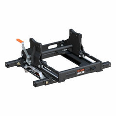 CURT 16679 S25 5th Wheel Slider Kit with Puck System Adapter with Rails Select Chevy Silverado 2500 HD 3500 HD Ford F-250 Super Duty F-350 Super Duty F-450 Super Duty GMC Sierra 2500 HD 3500 HD