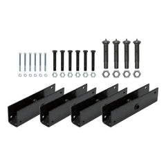 CURT 169381 Trailer Axle Attaching Parts (AP) Suspension Kit for 2000-8000-lb. Slipper Triple Axles - 36 in.