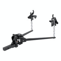 CURT 17333 Short Trunnion Bar Weight Distribution Hitch (10K - 15K lbs., 28-3/8 Bars)