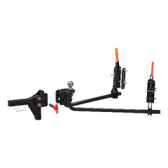 CURT 17510 TruTrack 2P Trailer-Mounted Weight Distribution Hitch with Sway Control, 8-10K