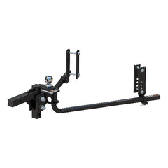 CURT 17599 TruTrack 2P Round Bar Weight Distribution Hitch with 2x Sway Control 5-8K