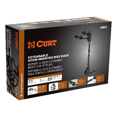CURT 18021 Hitch-Mounted Bike Rack (2 Bikes, 1-1/4" or 2" Shank)