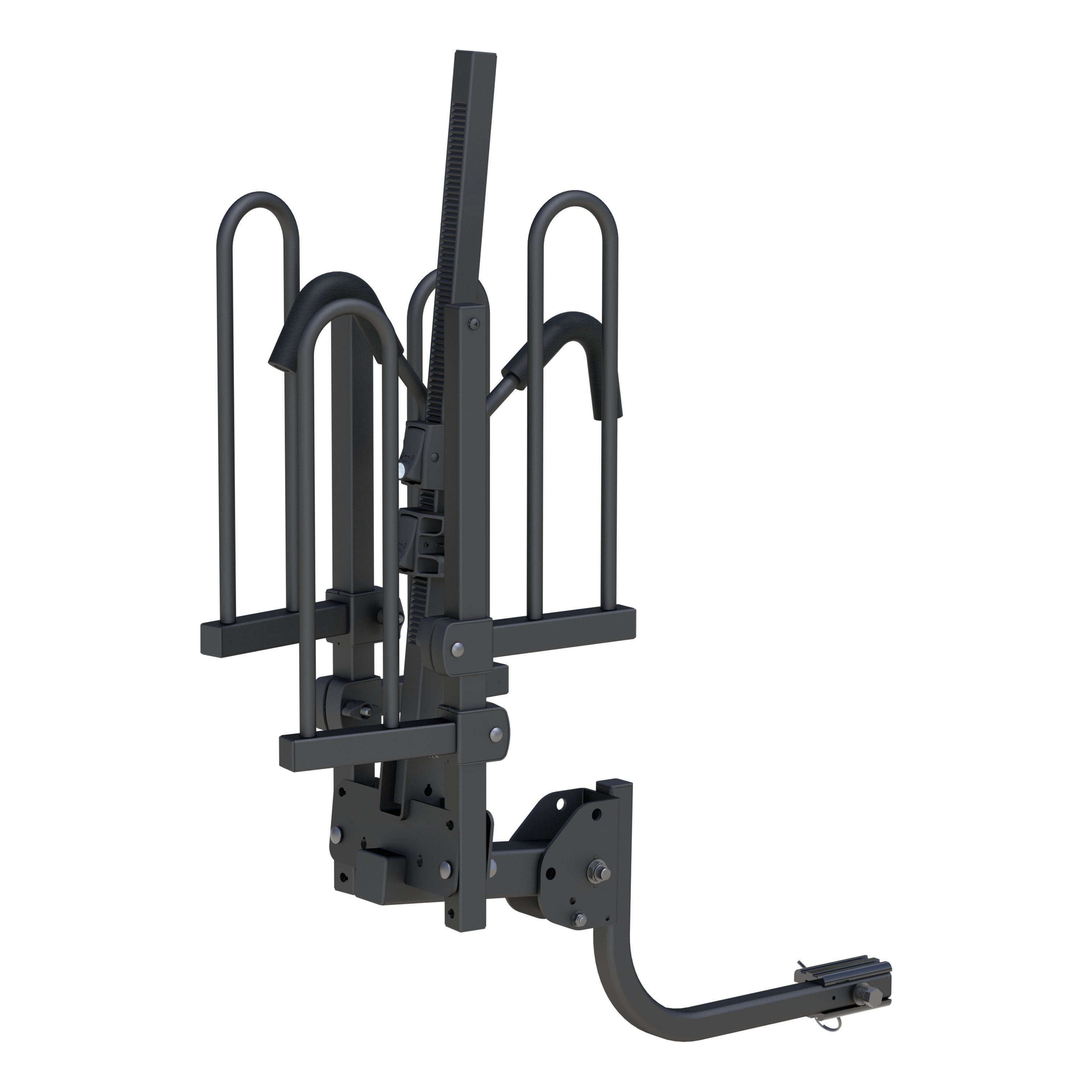 CURT 18085 Tray-Style Hitch-Mounted Bike Rack (2 Bikes, 1-1/4 or 2 Shank)