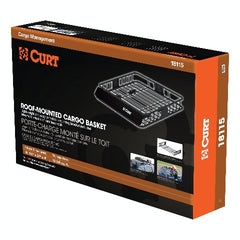 CURT 18115 42 x 37 Black Steel Roof Rack Cargo Carrier