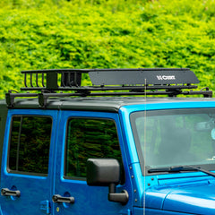 CURT 18119 Jeep Roof Rack Crossbars for Wrangler JK (2-Pack)