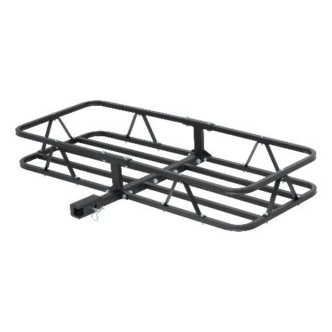 CURT 18145 48 x 20 Black Steel Basket Cargo Carrier (1-1/4, 2 Adapter, 500 lbs.)
