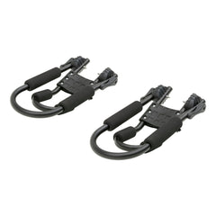 CURT 18320 Adjustable Aluminum Roof Rack Kayak Holders