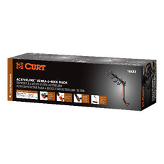 CURT 18412 ActiveLink Ultra Hitch-Mounted Bike Rack (4 Bikes, 2" Shank)