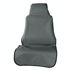 CURT 18500 Seat Defender 58 x 23 Removable Waterproof Grey Bucket Seat Cover