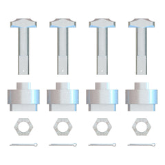 CURT Replacement Handle Hardware for Puck System Adapter, Select Ram 2500, 3500 19115