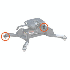 CURT 19204 Replacement 5th Wheel Puck System Anchors for Ram (Small, Fits 16021, 16022)